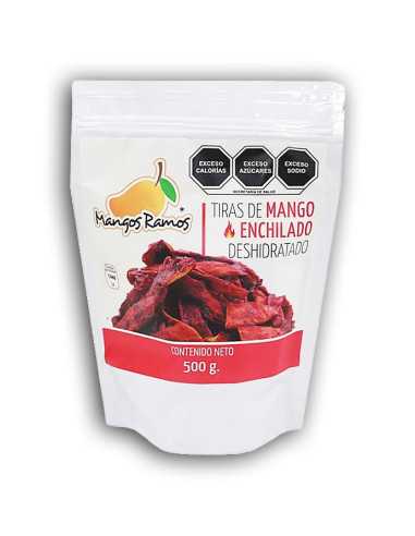 Mango Natural Deshidratado Enchilado 500g