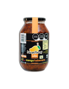 salsa de mango con abanero
