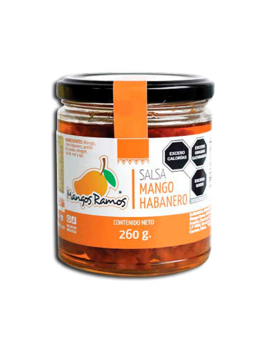Salsa de mango con Habanero 260g